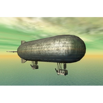 DIMEX ART s. r. o Флизелинов фототапет дирижабъл 375 x 250 см