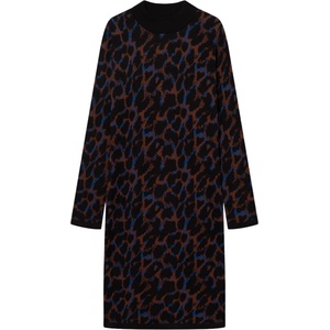 DEDICATED Дамска рокля DEDICATED Women's Dress Lo Leopard Dress - Multi Color (134-1957-0114)