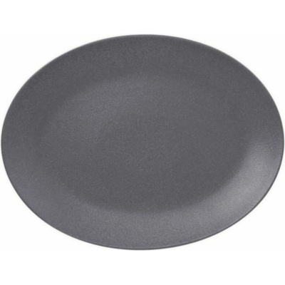 RAK Porcelain Talíř oválný 36 x 27 cm šedá RAK-NFNNOP36GY