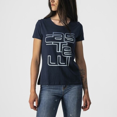 Castelli Bellagio W Tee Savile blue Skylight