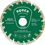 Rodex Диск диамант турбо 125 мм висок сегмент rodex 39183