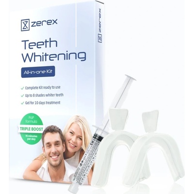 Zerex gel pro šetrné bělení zubů 1 ks + Dental molds 2 ks – Zbozi.Blesk.cz