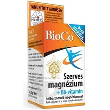 BioCo Organické Magnézium + Vitamín B6 MEGAPACK 90 tabliet