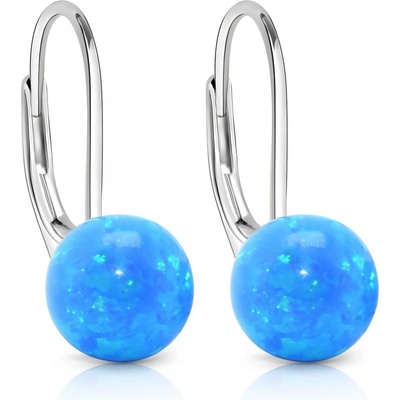 Rafity stříbrné s opálem E0034KL-12