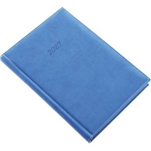 Realsystem Дневник за срокове REALSYSTEM Bolero P A/5, ежедневен, жълт, цианов, 2027 (5322-45)