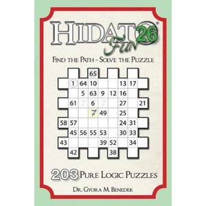 Hidato fun 26: 203 New Logic Puzzles | Dr Gyora M Benedek (ISBN: 9781984956507)