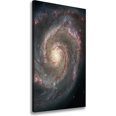 Vertikálny foto obraz na plátne do obývačky Hmlovina 50x100 cm