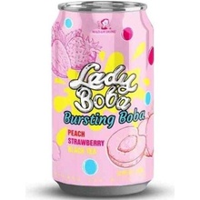 Madam Hong Lady Boba Peach strawberry bubble tea 320 ml