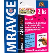 IMIDASECT ANTS TRAP gélové nástrahy proti mravcom 2 ks x 1,4 g