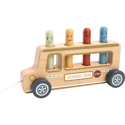 2Kids Toys Vystreľovacia hra Školský autobus