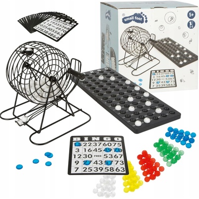 Small Foot bingo s losovacím bubnem