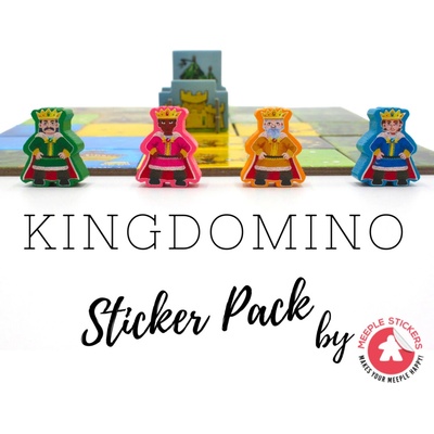 Meeple Stickers samolepky pro kingdomino
