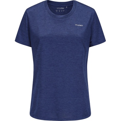 USA Pro Дамска тениска USA Pro Tech C Tee Womens - Navy