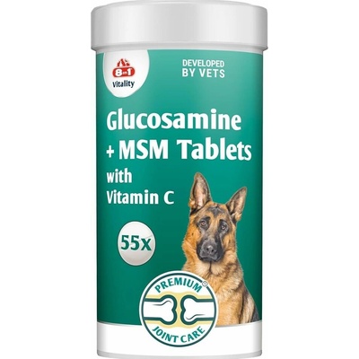 Vitality Glucosamine+MSM 8in1 for Adult&Senior 55 tbl