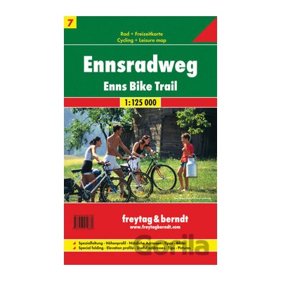 RK 7 Ennsradweg 1:125 000 / cyklomapa