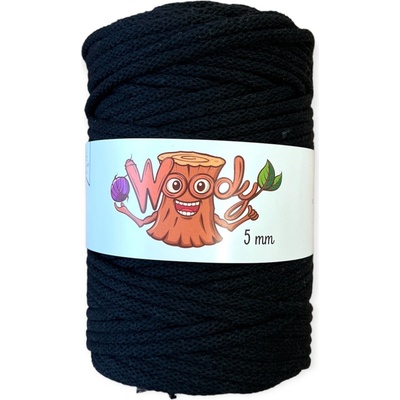 Woody 5 mm – Černá (50m)