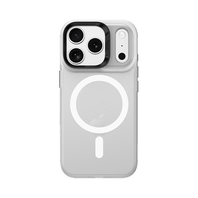 Benks Хибриден удароустойчив кейс с MagSafe за iPhone 17 Pro - Benks Magnetic Lucid Armor Camera Control Case (бял) (0069)