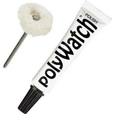 PolyWatch Полираща паста PolyWatch за пластмасови часовници с мини четки