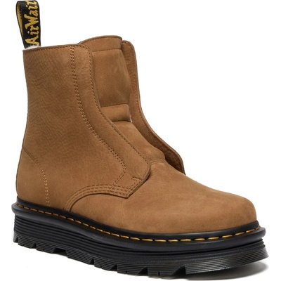 Dr. Martens Дамски зимни ботуши Dr. Martens Women's Zebzag Laceless WL Winter boots - Desert Brown Milled Nubuck Wp - размер 41 (EU) (121-1205-0115)