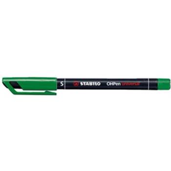 STABILO Алкохолен маркер 0, 4 мм, STABILO "OHPen S", зелен 841/36 (841/36)