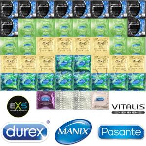 Mates Deluxe Delay Mix Package - 44 Condoms For Long Lovemaking