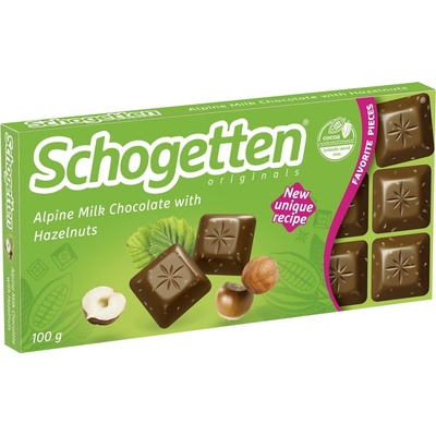 Schogetten Milk Chocolate Hazelnuts 100 g
