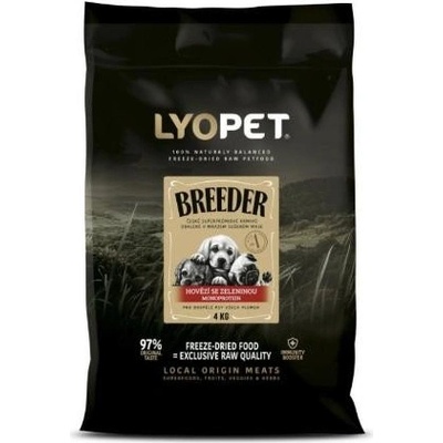 Lyopet Breeder Hovězí se zeleninou 18 kg