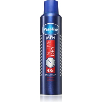 Vaseline Men Active Dry Antiperspirant антиперспирант-спрей за мъже 250ml
