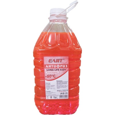 ELIT Антифриз ELIT Концентрат Long Life S12 -60°C 5кг (ELIT Long Life S12 -60°C 5кг)