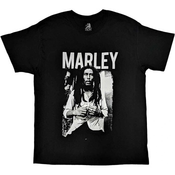 Bob Marley Black & White Black L Риза (BMATS04MB03)