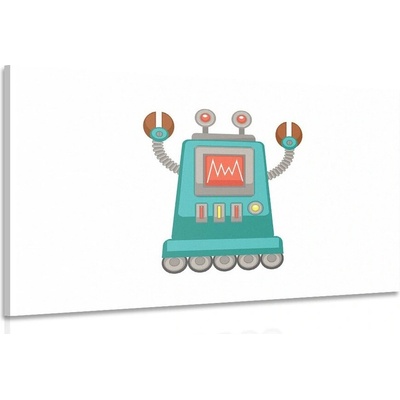 Obraz pro dětské milovníky robotů - 90x60