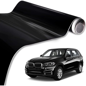  Декоративно автомобилно wrap фолио 1.52 x 28m черен гланц лъскаво черно