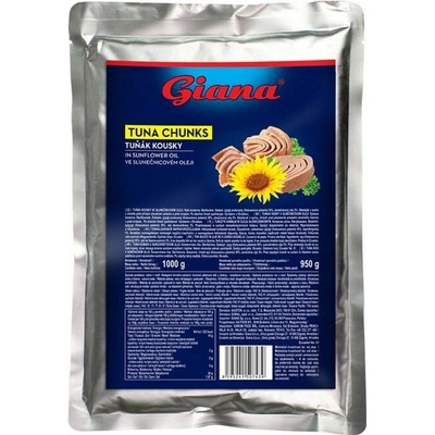Giana Tuňák kousky ve slunečnicovém oleji 1 kg