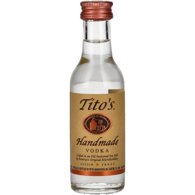 Tito‘s Handmade Vodka 40% 0,05 l (holá láhev)