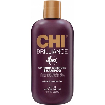 Chi Deep Brilliance Optimum Moisture Shampoo 355 ml