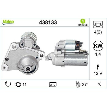 Startér VALEO 438133