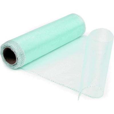 Organza šíře 21 cm Varianta: 181 mint, Balení: 9 m