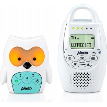 Alecto elektronická chůvička bílá