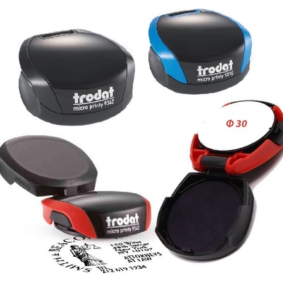 Джобен кръгъл печат Trodat MICRO 9330 Ф30 mm (MICRO 9330)