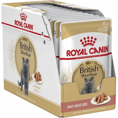 Royal Canin Mačka Britská krátkosrstá kapsičky 12 x 85 g