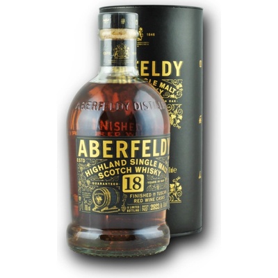 Aberfeldy Bolgheri Tuscan Red Wine Casks Limited Edition 18y 43% 0,7 l (tuba)