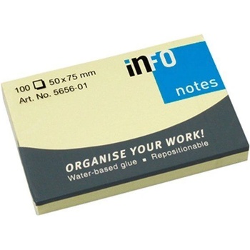 ЛИСТЧЕТА СЗЛ info notes 50/75ММ 100Л ЖЛТ