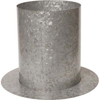 ferm LIVING Саксия Auran L сребриста (1104269083)