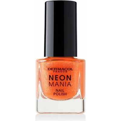 Dermacol Neon Mania Nail Polish lak na nechty 2 Orange Glow 5 ml