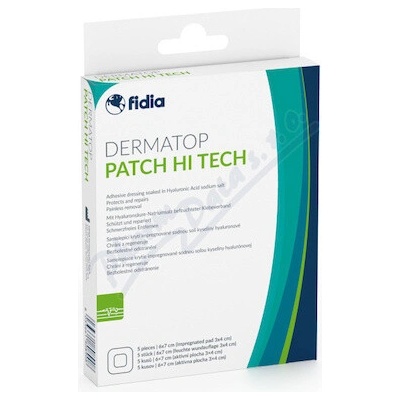 DERMATOP patch hi tech 6 x 7 cm 5 ks