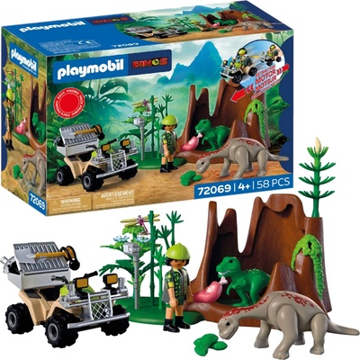 Playmobil 72069 Úkryt dinosaurov
