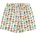 Nicce Къси панталони Nicce Sticker Shorts - White/Multi