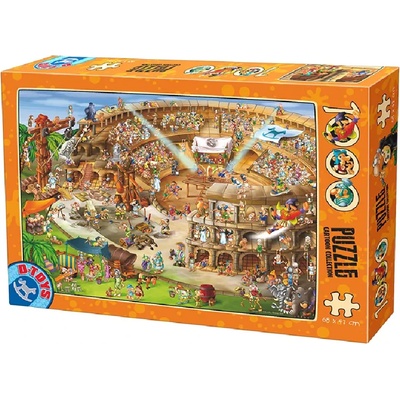 D-Toys - Puzzle The Colosseum - 1 000 piese