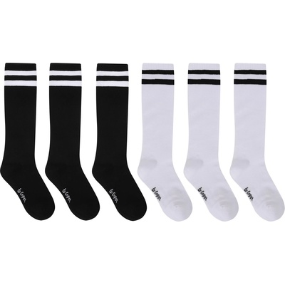 Lee Cooper Back to School Crew Sk 6pk Junior - Assorted