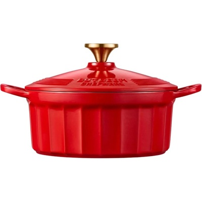 BUYDEEM Enameled Cast Iron Dutch Oven CP521-KR 2,9L, model CP521, color Koi Red CP521-KR